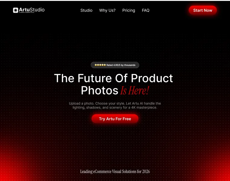 Web para Artu Studio diseñada por Venegard